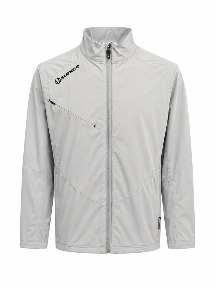 Sunice Men's Elliot Lightweight Wind Jacket - Magnesium - Large