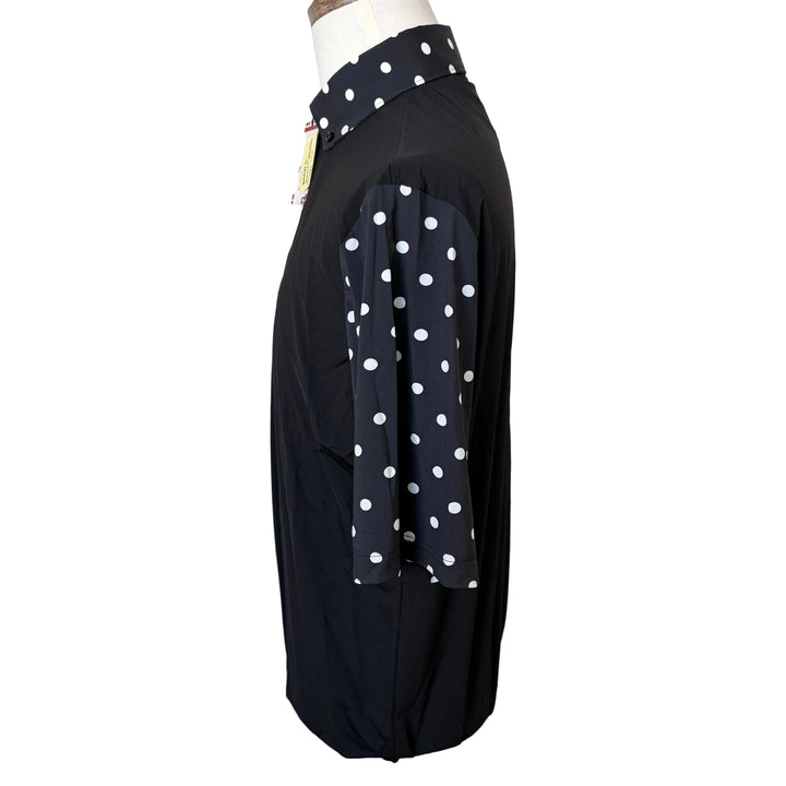 Oxford Hounds Alford Dots Polo - Black - Skorzie