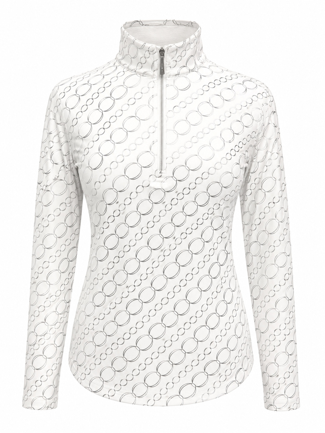 SanSoleil SolShine Foil Print Mock - Chain Silver