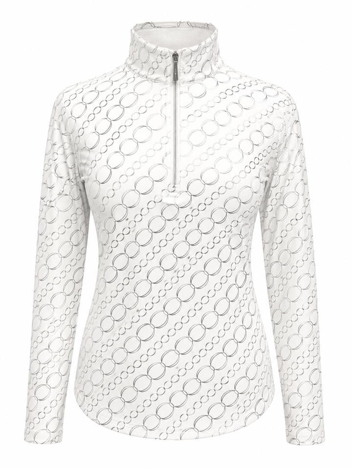 SanSoleil SolShine Foil Print Mock - Chain Silver