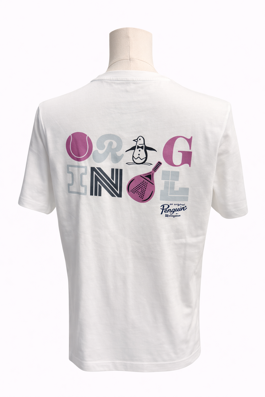 Penguin "Original" Paddle Graphic T-Shirt - White - Medium - Skorzie