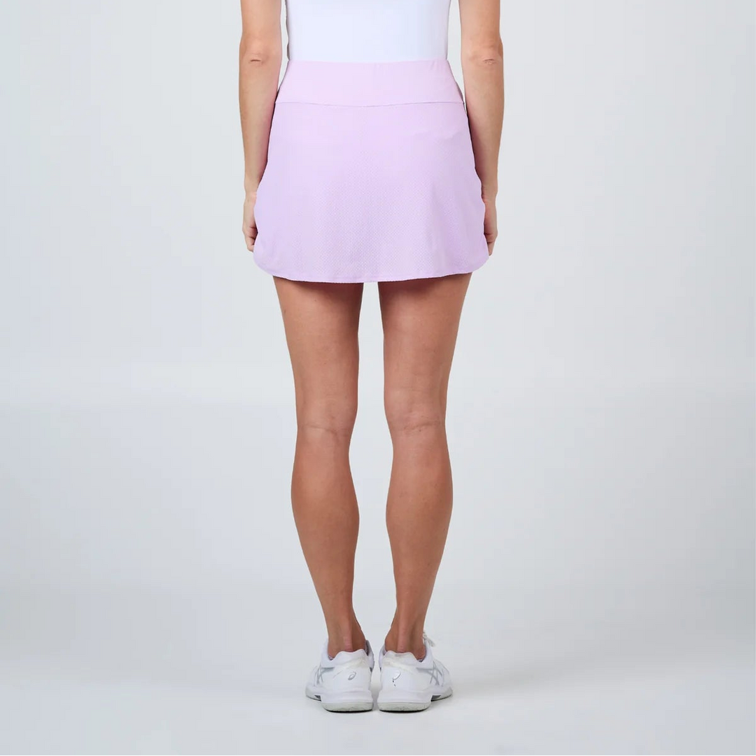 Sofibella 13" Mesh Skort - Lavender - Skorzie