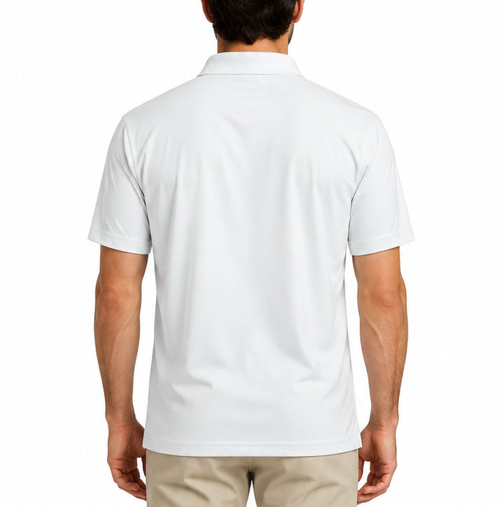 Collars & Co Men's Golf Polo Semi-Spread Collar Mint Size L
