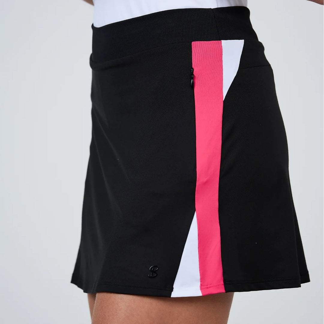 Sofibella 15" Skort - Black - Skorzie