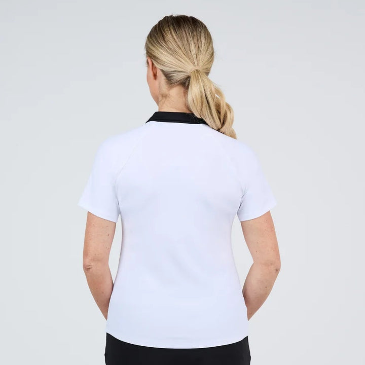 Sofibella Raglan Short Sleeve - White - Skorzie