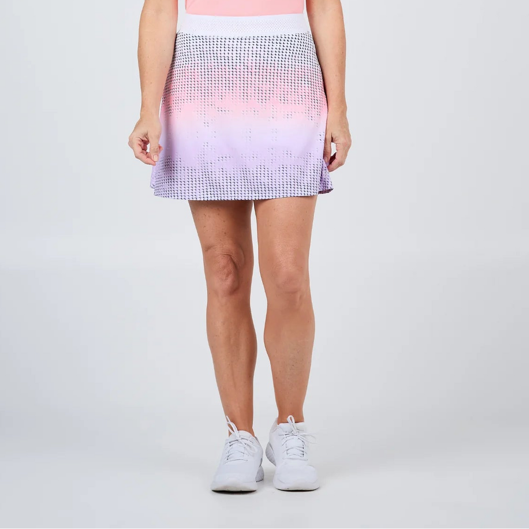 Sofibella 17" Skort - Degrade Dots - Skorzie