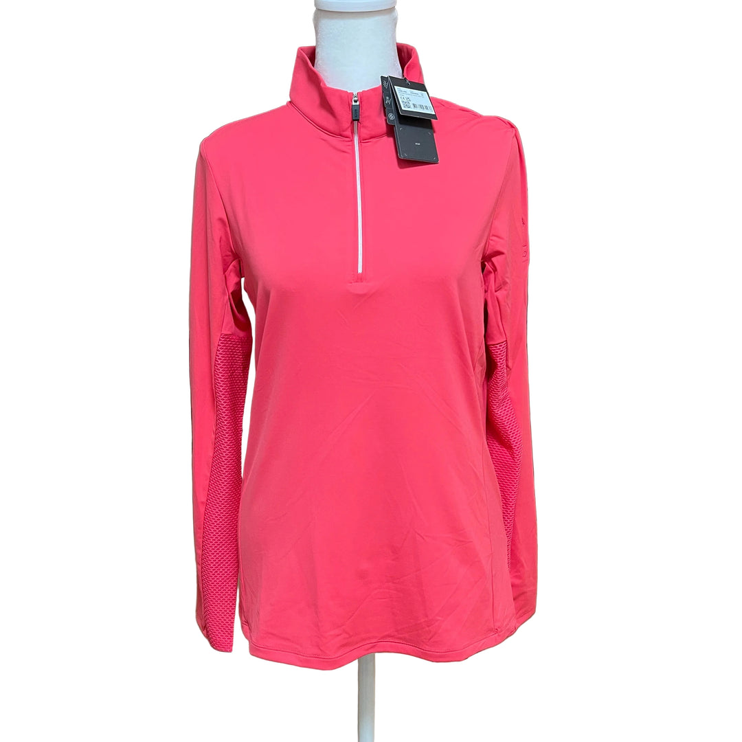 KJUS Sunshine Sport Half-Zip (w/logo) - Azalea - Skorzie