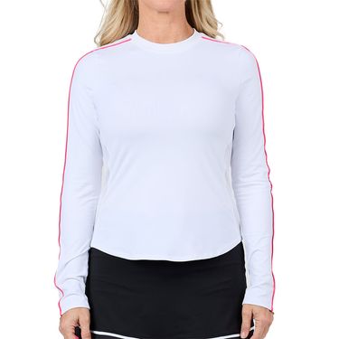 Sofibella Long Sleeve Top - White - Skorzie