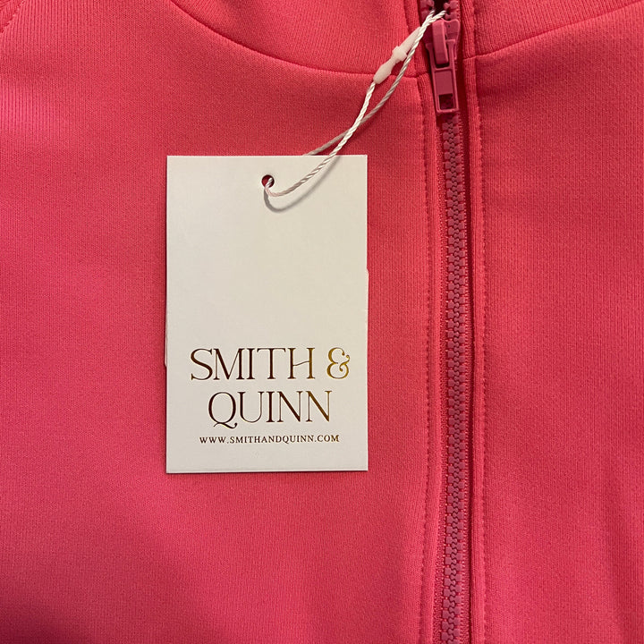 Smith & Quinn Women's Golf Pullover Nora Half Zip Rose Size XL