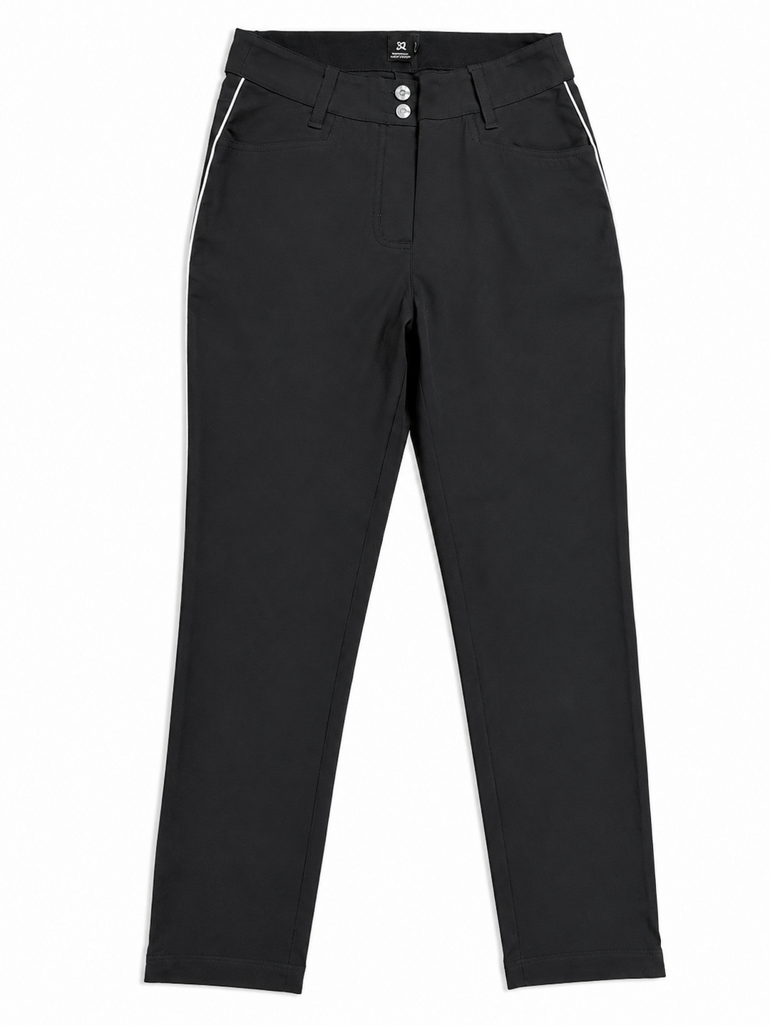 Daily Sports Glam High Water Ankle Pant - Black