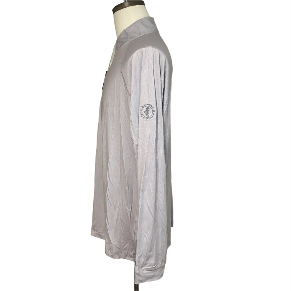 Johnnie-O Gainey Pullover (w/ logo) - Seal - Large - Skorzie