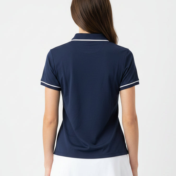 Original Penguin Women's Golf Polo Veronica Performance Navy Size M