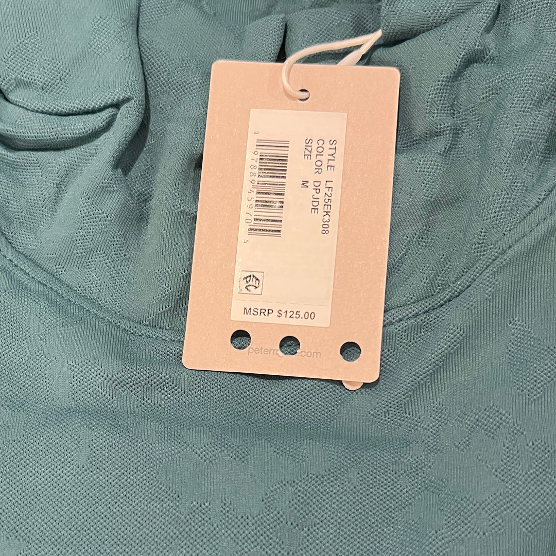 Peter Millar Women's Turtleneck Stratus Baselayer Performance Deep Jade