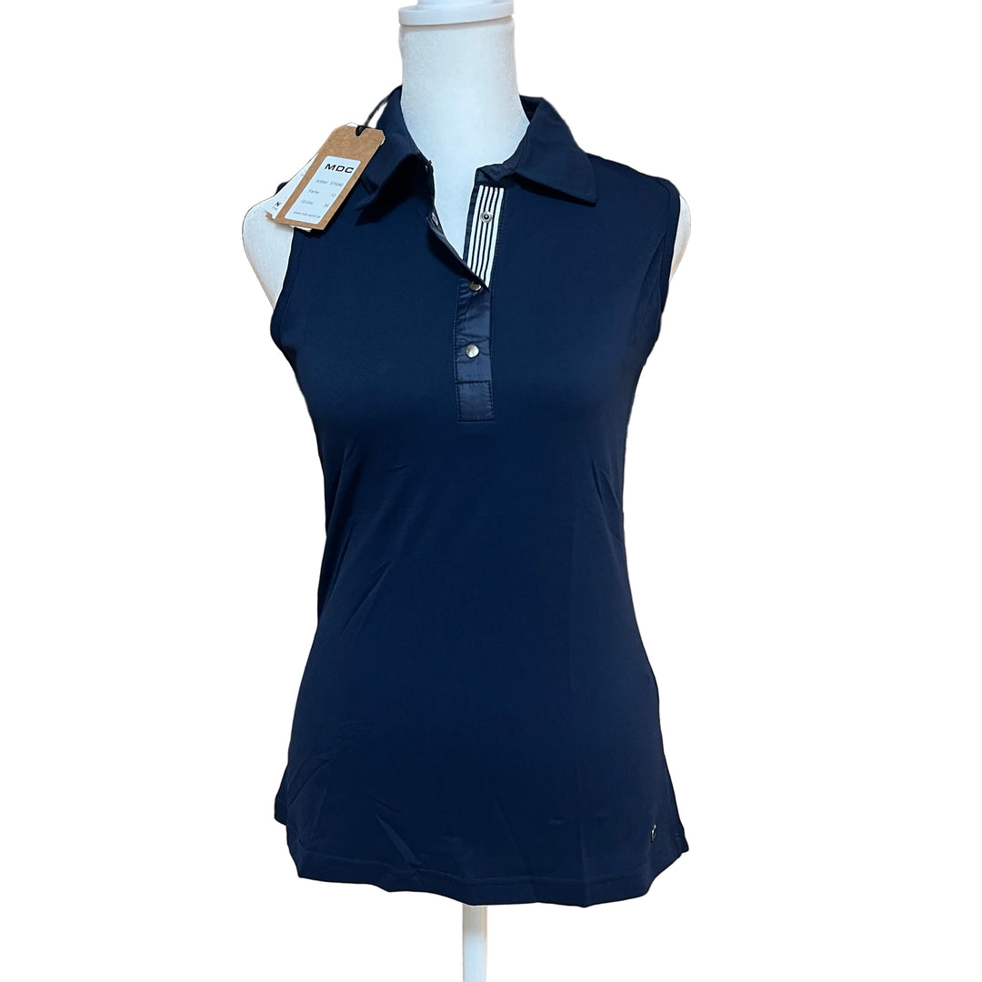 MDC Pique Golf Polo - Navy - Size 36 - Skorzie
