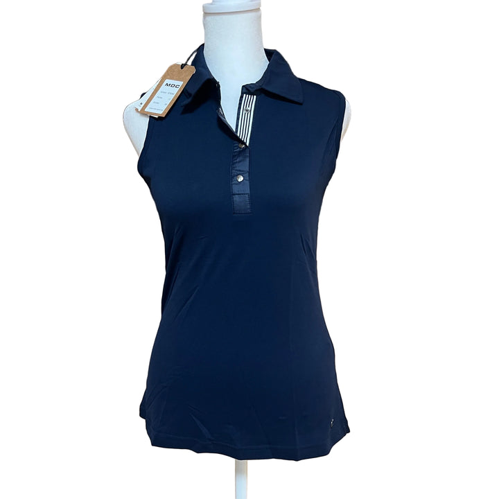 MDC Pique Golf Polo - Navy - Size 36 - Skorzie