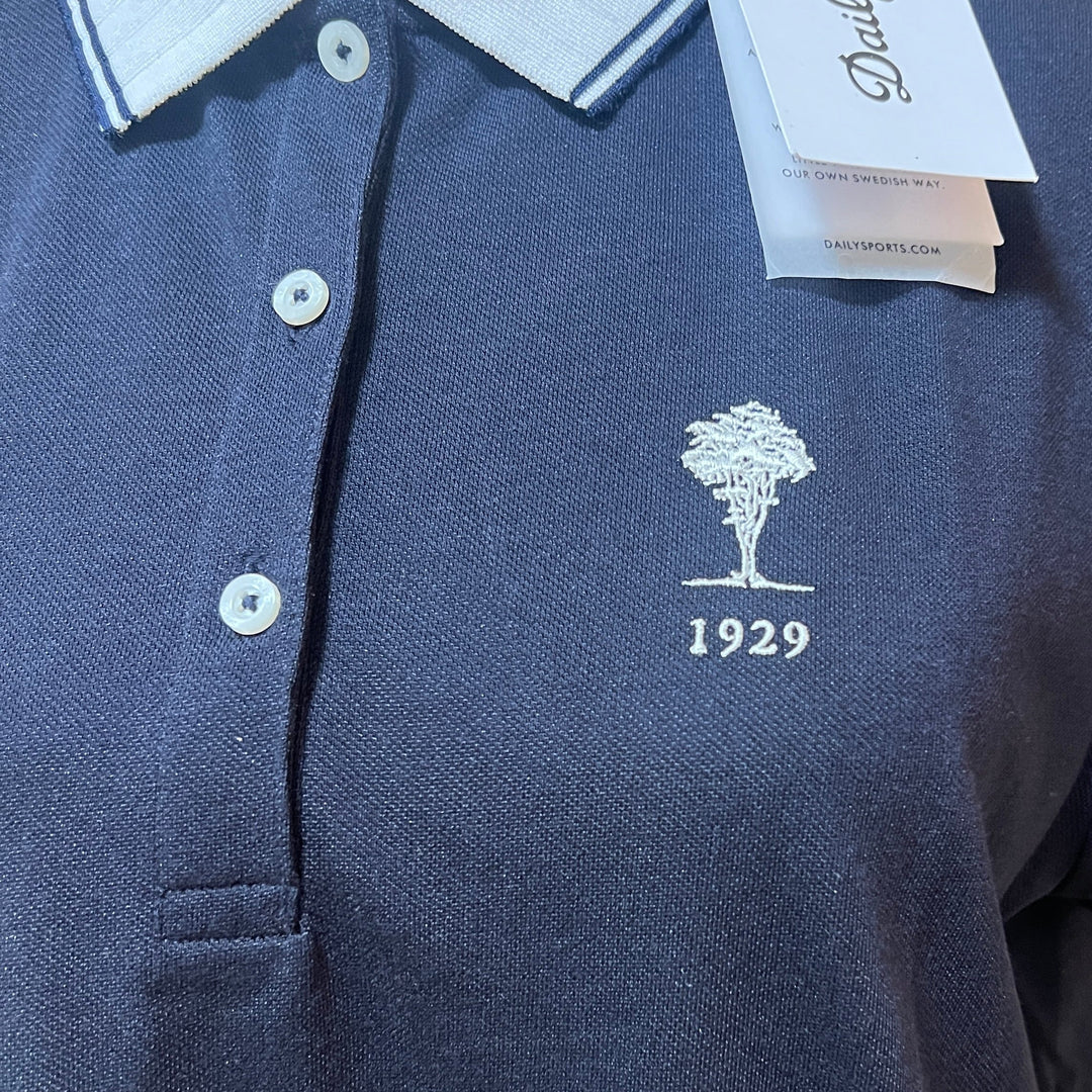 Daily Sports Candy Cap SS Polo (w/ logo) - Navy - X-Large - Skorzie