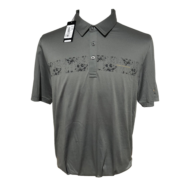 Travis Mathew Overnight Stay Polo (w/logo) - Dark Olive - Large - Skorzie