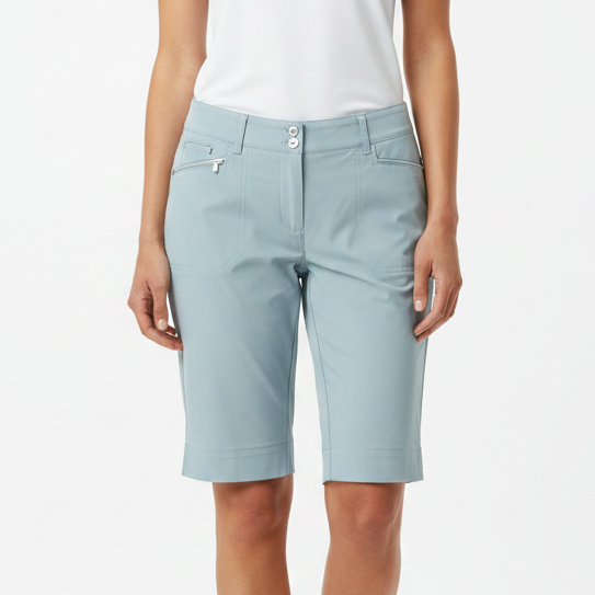 Daily Sports Women's Golf Shorts Miracle City 14" Grey Size 12