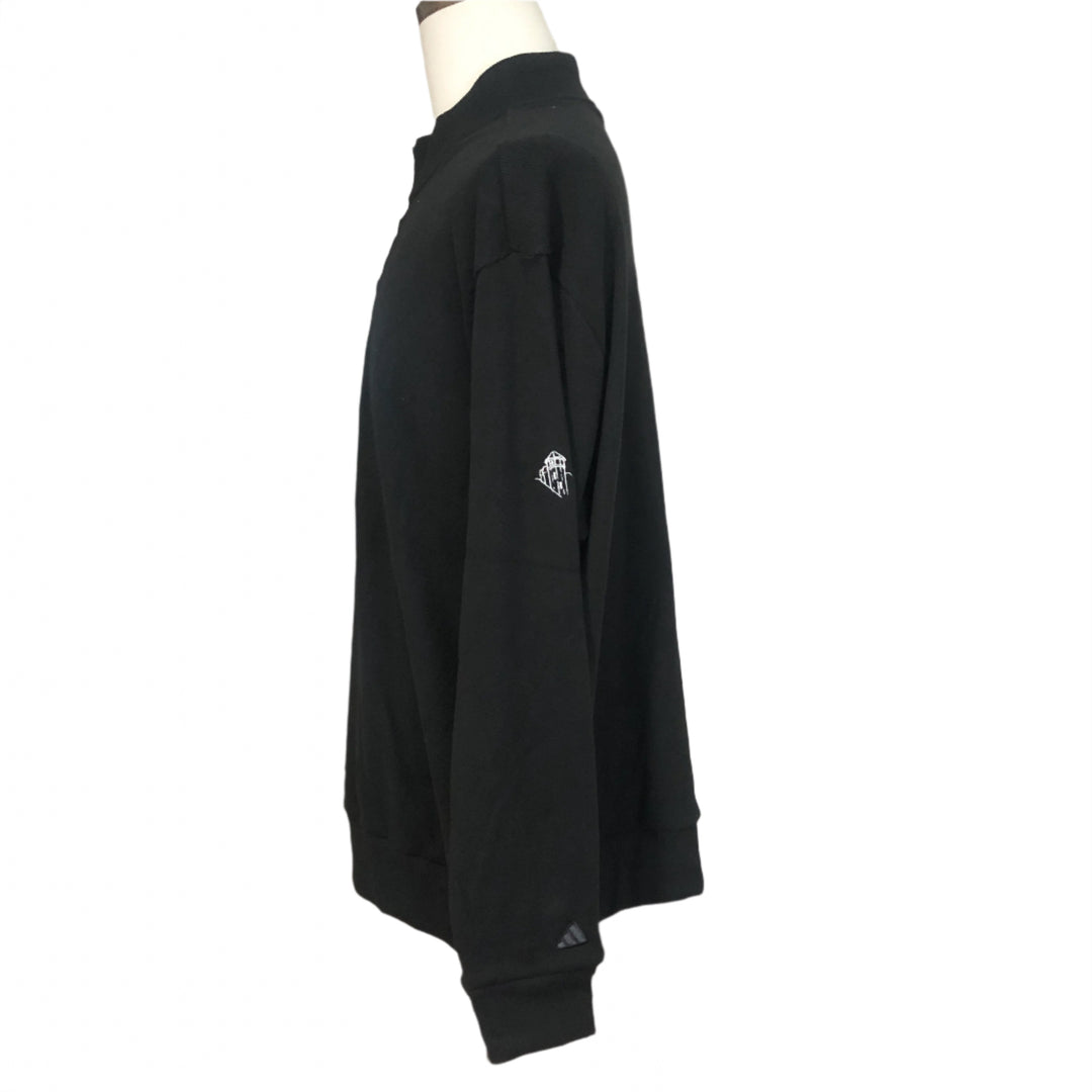 Adidas Go-To Cozy Pullover (w/ logo) - Black - XX-Large - Skorzie