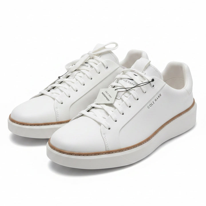 Cole Haan Men's Golf Shoes Waterproof Grandpro Topspin White/Natural Size 11.5