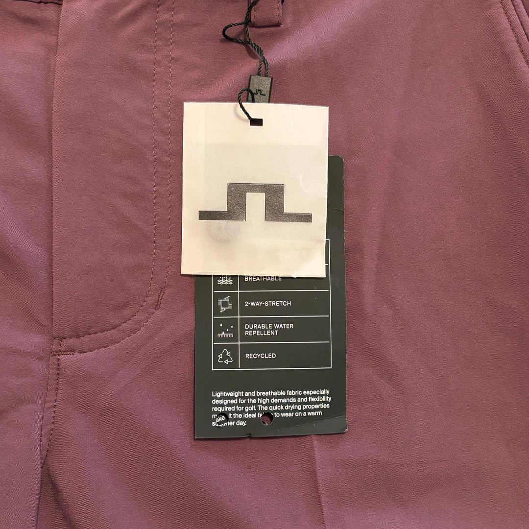 J.Lindeberg Men's Golf Shorts Mitch 9" Huckleberry