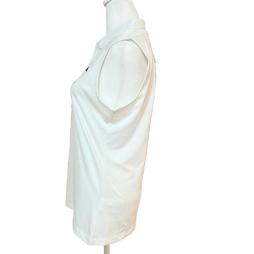 Lacoste Slim Fit Stretch Golf Polo - White - Size 38 - Skorzie