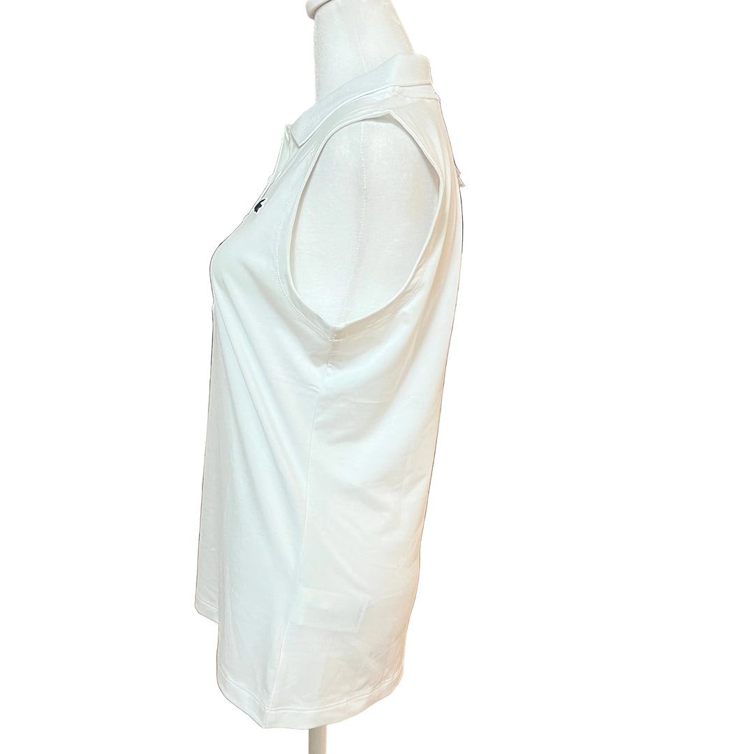 Lacoste Slim Fit Stretch Golf Polo - White - Size 38 - Skorzie