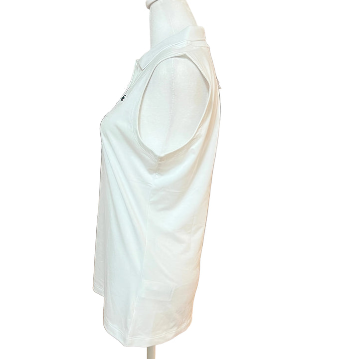 Lacoste Slim Fit Stretch Golf Polo - White - Size 38 - Skorzie