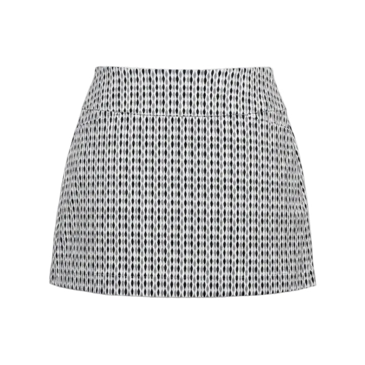 Swing Control Vented Techno Skort 16" - Black Rain - 6 - Skorzie