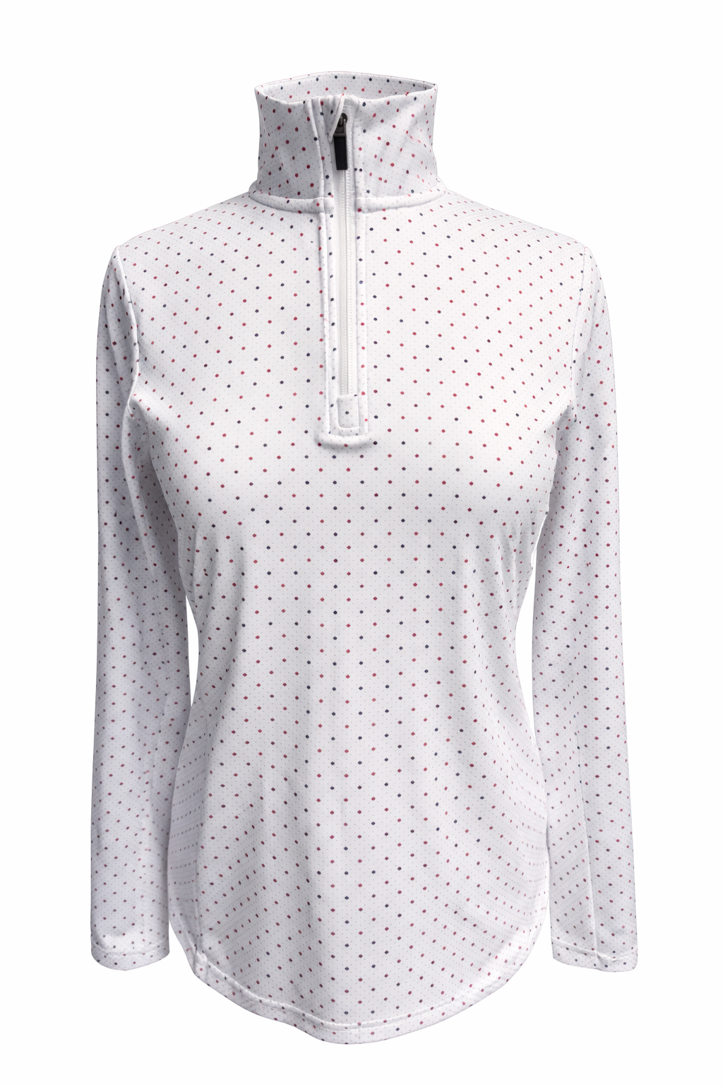 Flag & Anthem MVP Quarter Zip - White with Stars - Small - Skorzie
