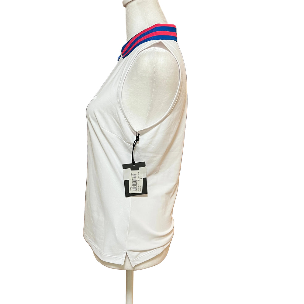 G/FORE Tech Pique 1/4 Zip Polo (w/ logo) - White - X-Small - Skorzie