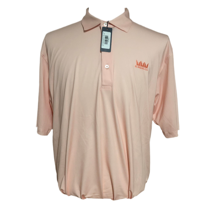Turtleson Baldwin Polo (w/ logo) - Peach - X-Large (FINAL SALE ITEM) - Skorzie