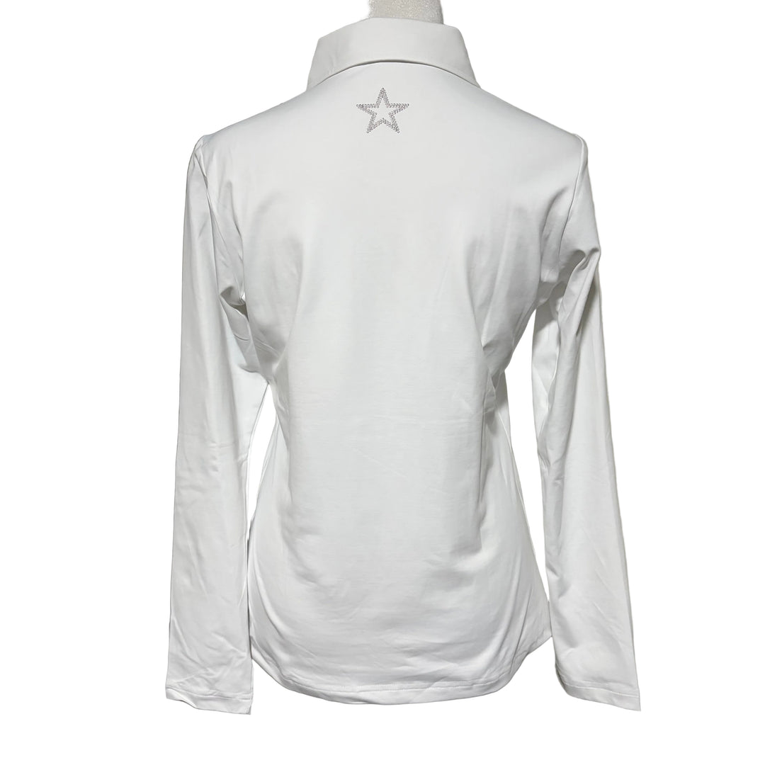 MDC Jersey Golf L/S Polo - White - Skorzie
