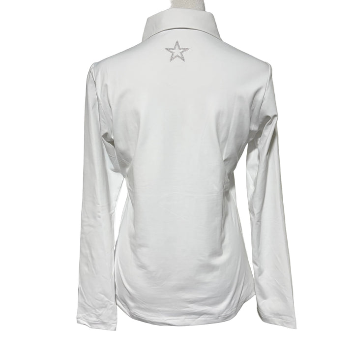 MDC Jersey Golf L/S Polo - White - Skorzie