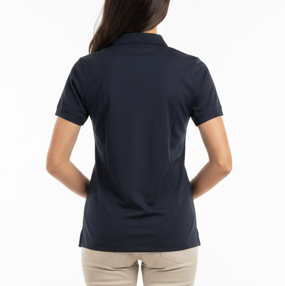 Lohla Sport Womens Golf S/S Polo Carrie Black