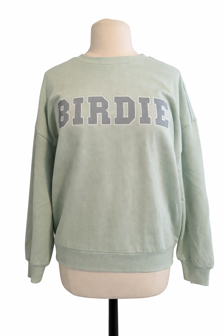 Z Supply Birdie Sweatshirt - Honeydew - X-Small