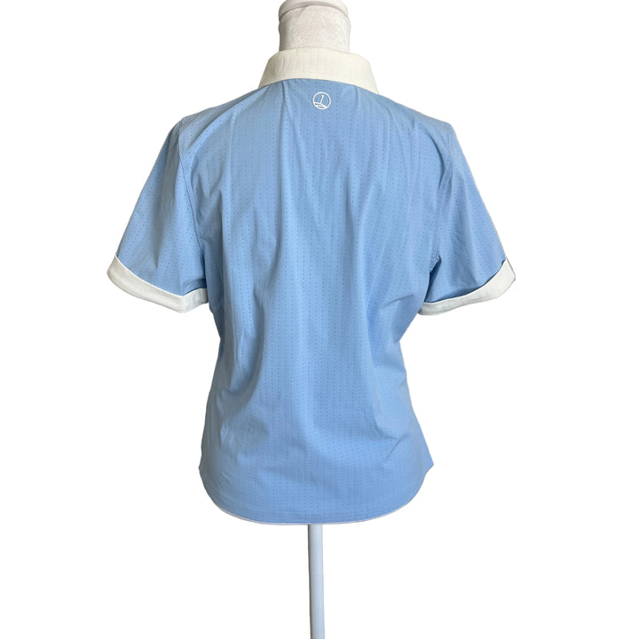 March First Relax Polo - Chambray/White - Small - Skorzie