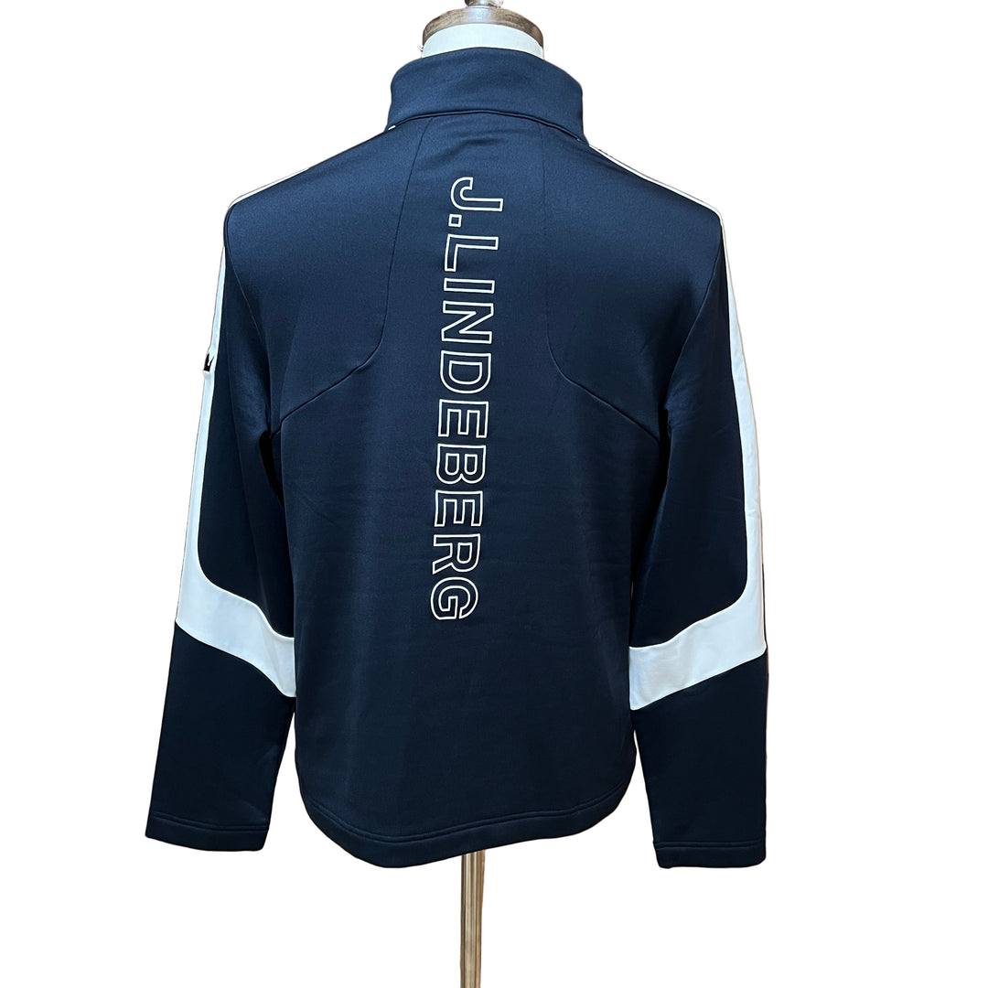 J.Lindeberg Carl Mid Layer (w/logo) - Navy - Medium - Skorzie