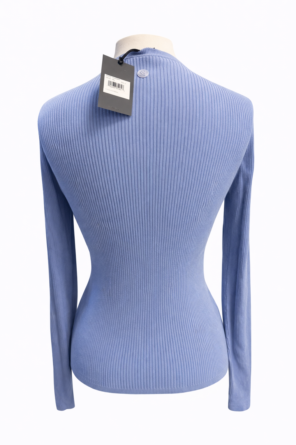 G/FORE Women's Cotton Blend Rib Knit Fitted Top - Willow - Small