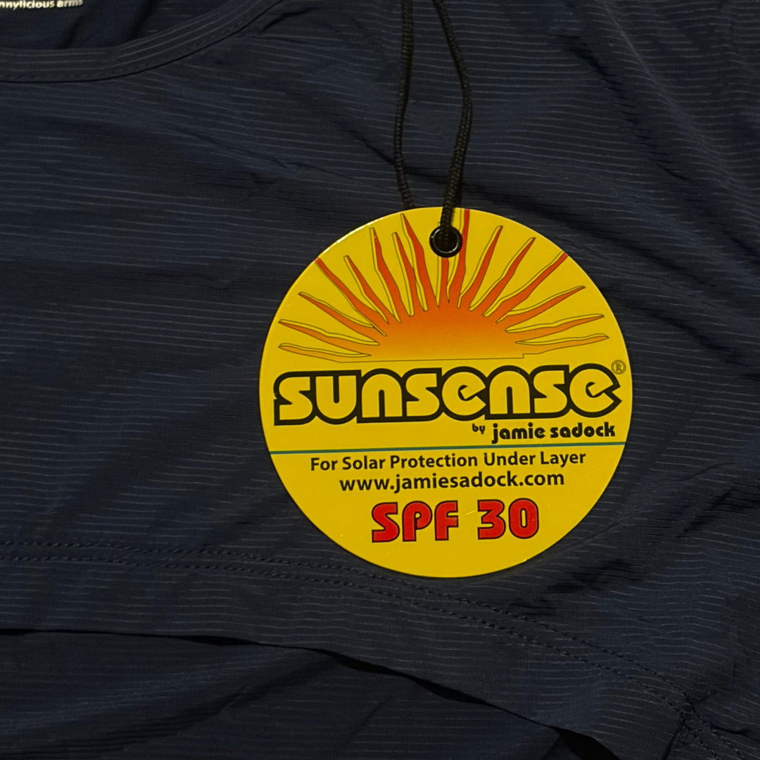 Jamie Sadock Women's Golf Top Better Sun L/S Moonlit Size M (FINAL SALE ITEM)