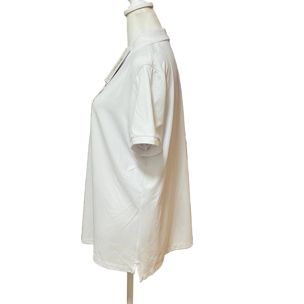 Swing Control SS Polo (w/logo) - White - X-Large - FINAL SALE ITEM - Skorzie