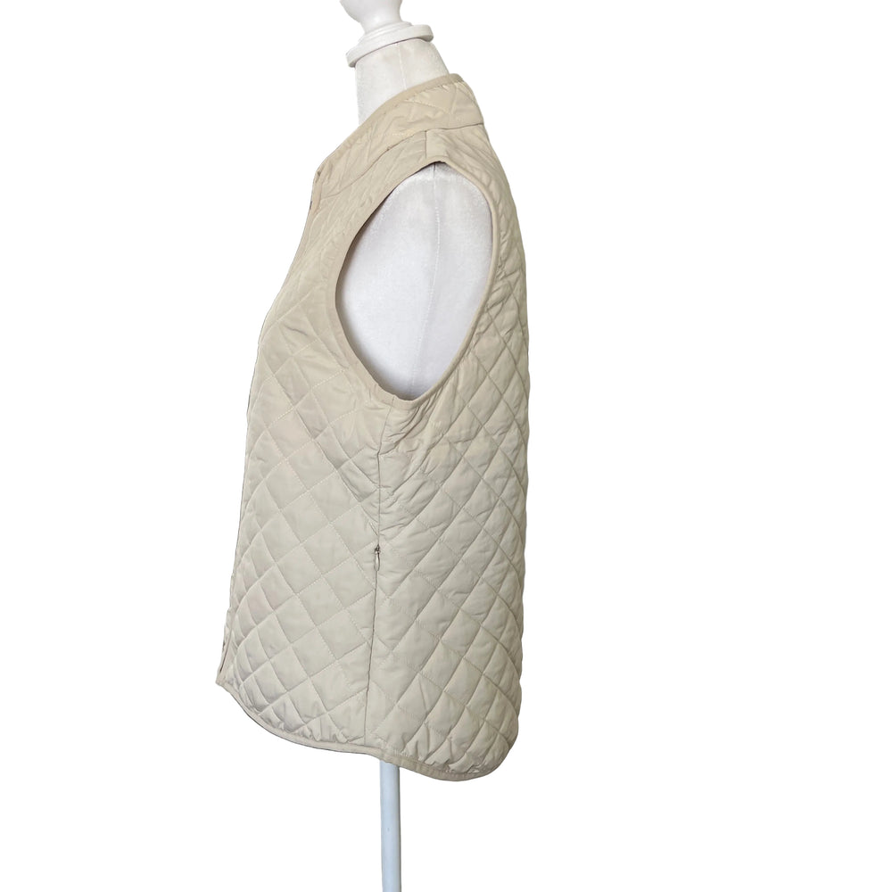 Swing Control Quilted Zippered Vest - Desert - Small - Skorzie