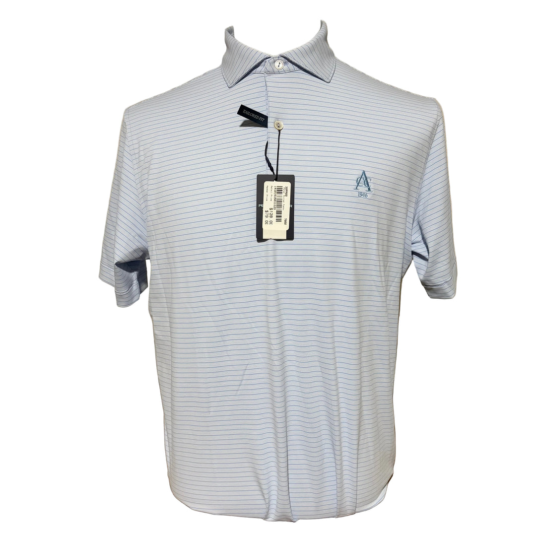 Peter Millar Channel Performance Jersey Polo (w/logo) - Wisteria - Medium - Skorzie