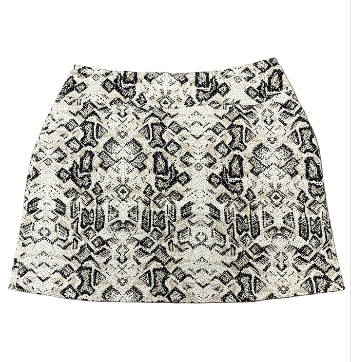 IBKUL Reptile Print Skort 17" -Tan/Black - Skorzie