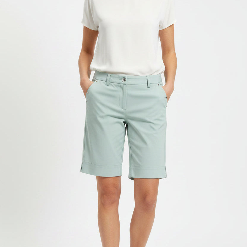 Daily Sports Women's Golf Shorts Lyric 9" Foam Green