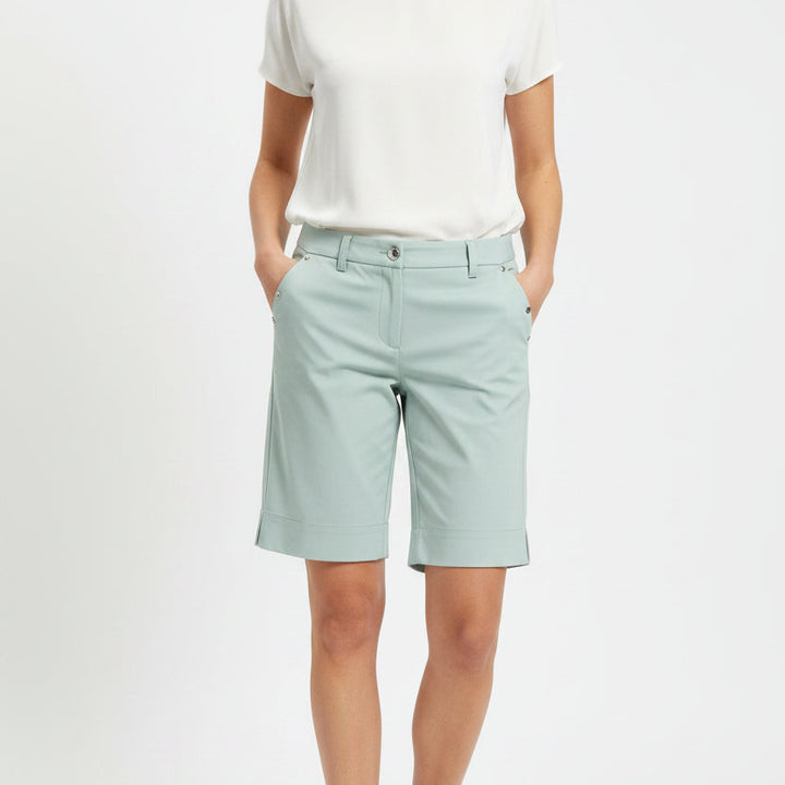 Daily Sports Women's Golf Shorts Lyric 9" Foam Green