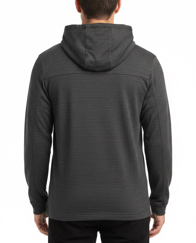 Johnnie-O Men's Hoodie Remmy Midweight Performance Black Size S