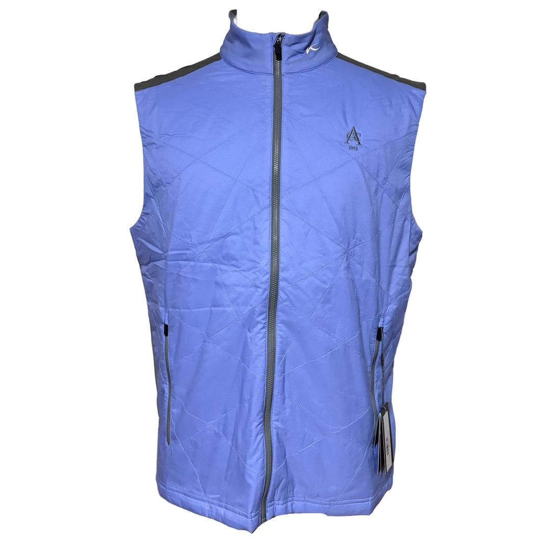 KJUS Men's Retention Vest (w/logo) - Reflection/Pewter - Large - Skorzie