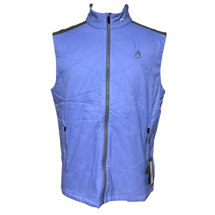 KJUS Men's Retention Vest (w/logo) - Reflection/Pewter - Large - Skorzie