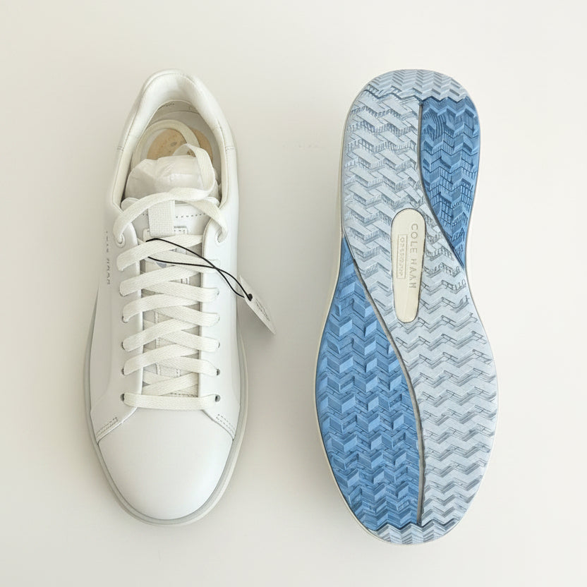 Cole Haan Women's Golf Shoes Waterproof Grandpro Topspin White/Heather Grey